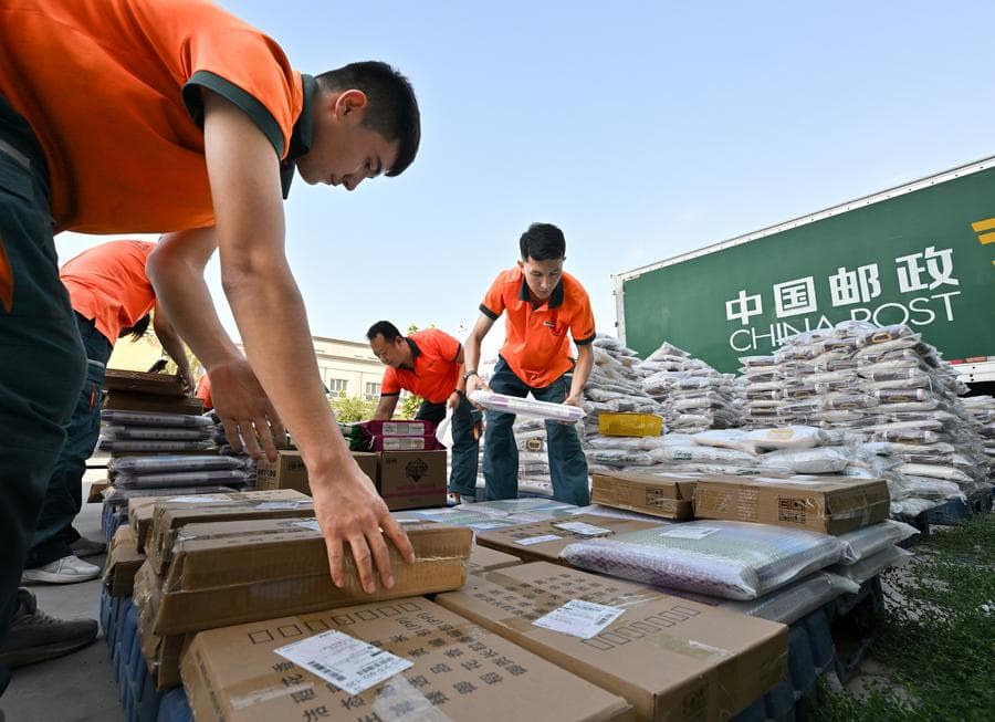 ระบบ 'ไปรษณีย์' ในซินเจียง อำนวยความสะดวกชุมชน-ฟื้นฟูชนบท