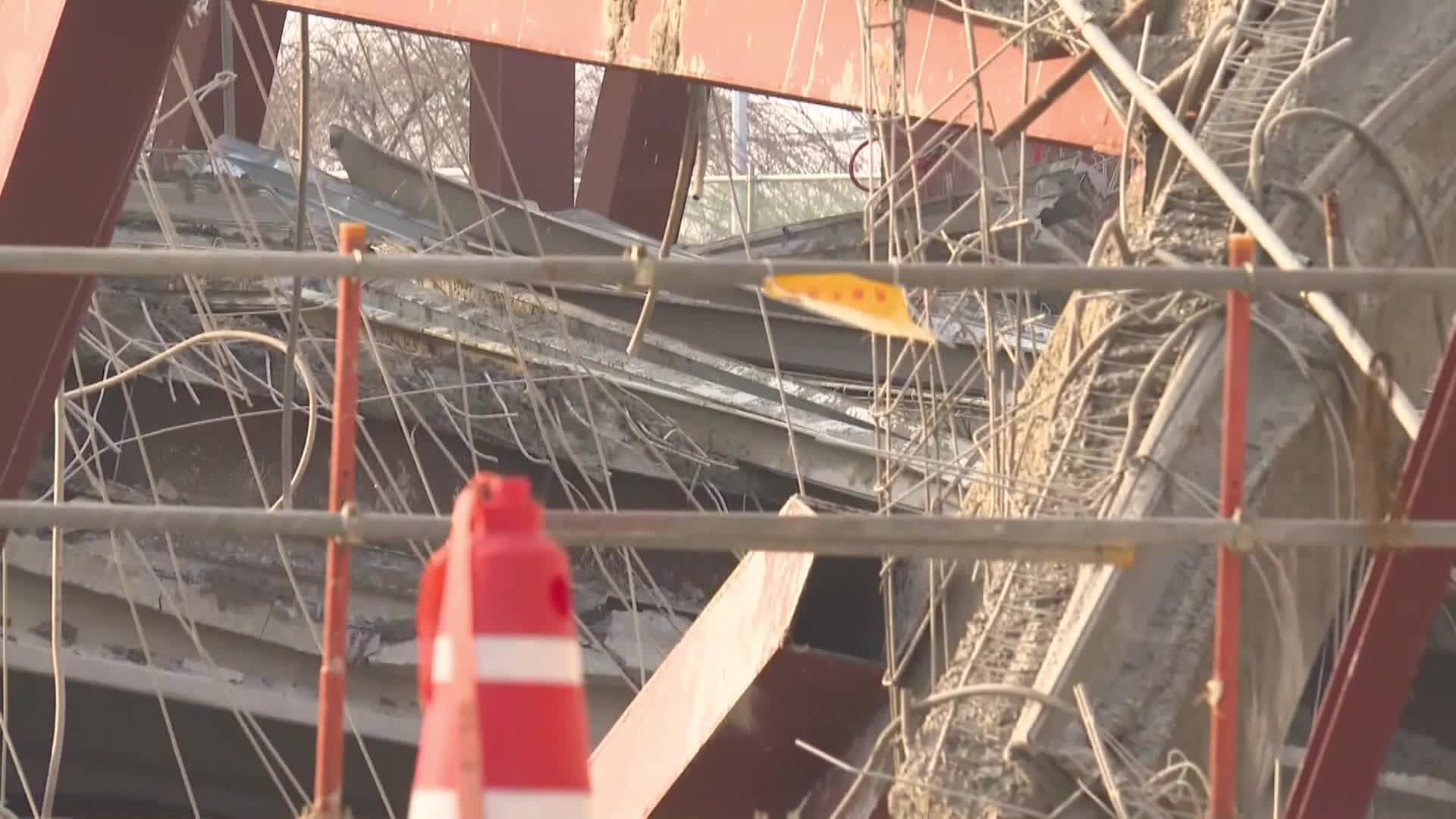 เหตุ 'ไซต์ก่อสร้างถล่ม' ในเกาหลีใต้ มีคนงานติดใต้ซาก 2 ราย