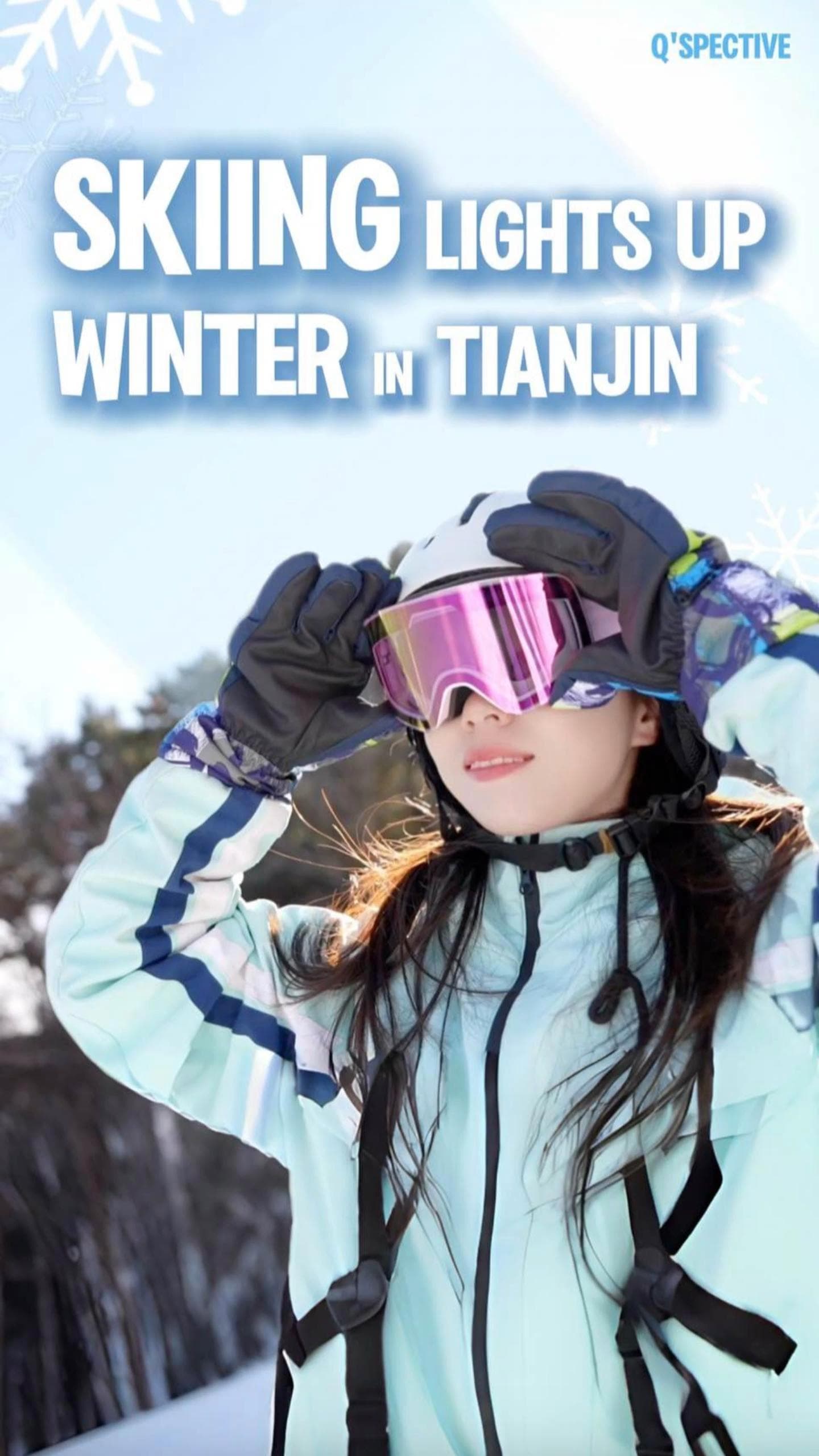 ลานสกีคึกคักในเทียนจิน ดันเศรษฐกิจน้ำแข็ง-หิมะในชนบท