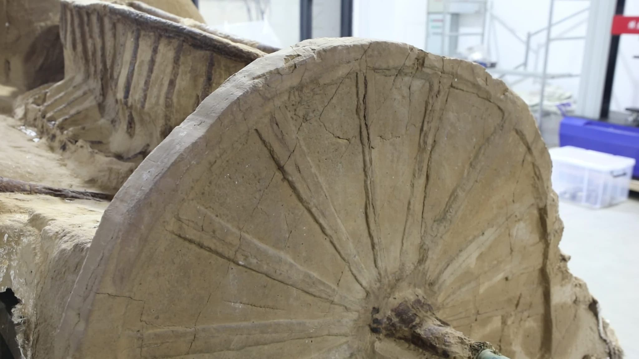 ส่องซาก 'รถม้าเพลาคู่' เก่าแก่สุดของจีน