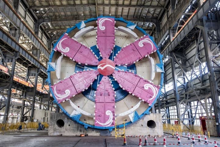 จีนพัฒนา 'สมองอัจฉริยะ' ติดตั้งในเครื่องเจาะอุโมงค์ ยกระดับงานก่อสร้างใต้ดิน