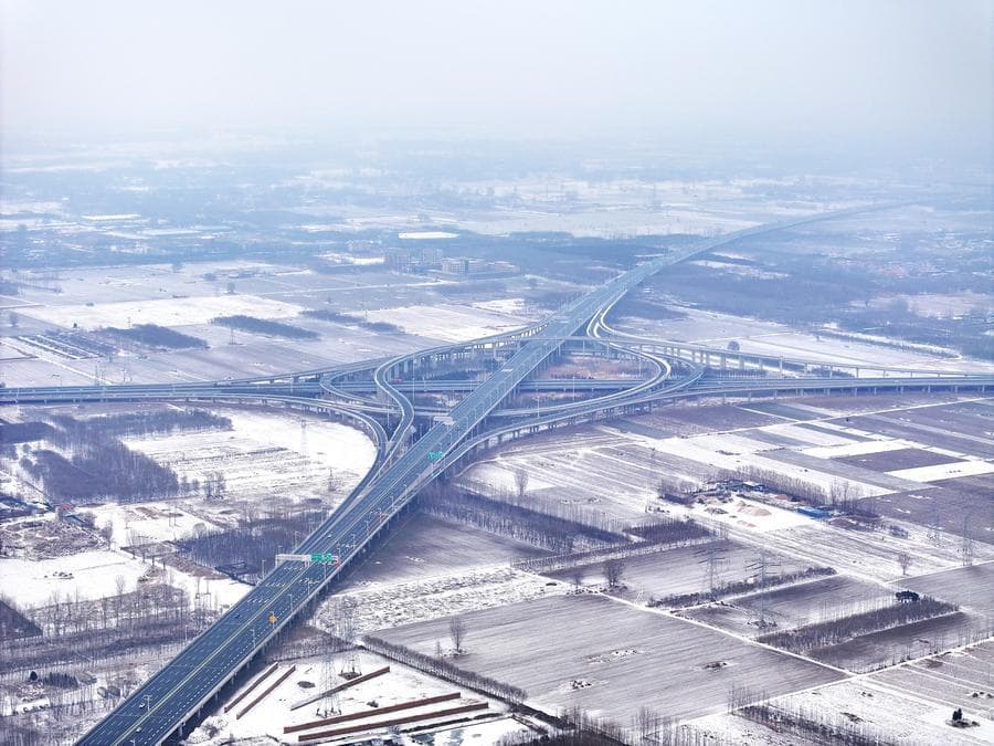 เหอเป่ยมี 'ทางด่วน' ยาวทะลุ 9,000 กิโลเมตรแล้ว