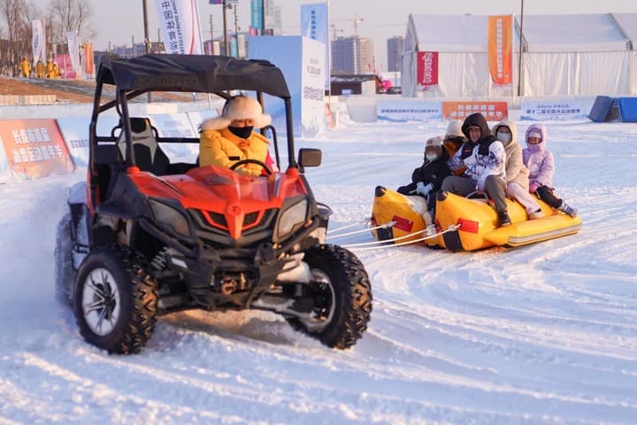 ฉางชุนเนรมิต 'แลนด์มาร์กน้ำแข็ง-หิมะ' ทั่วเมือง รับท่องเที่ยวฤดูหนาว