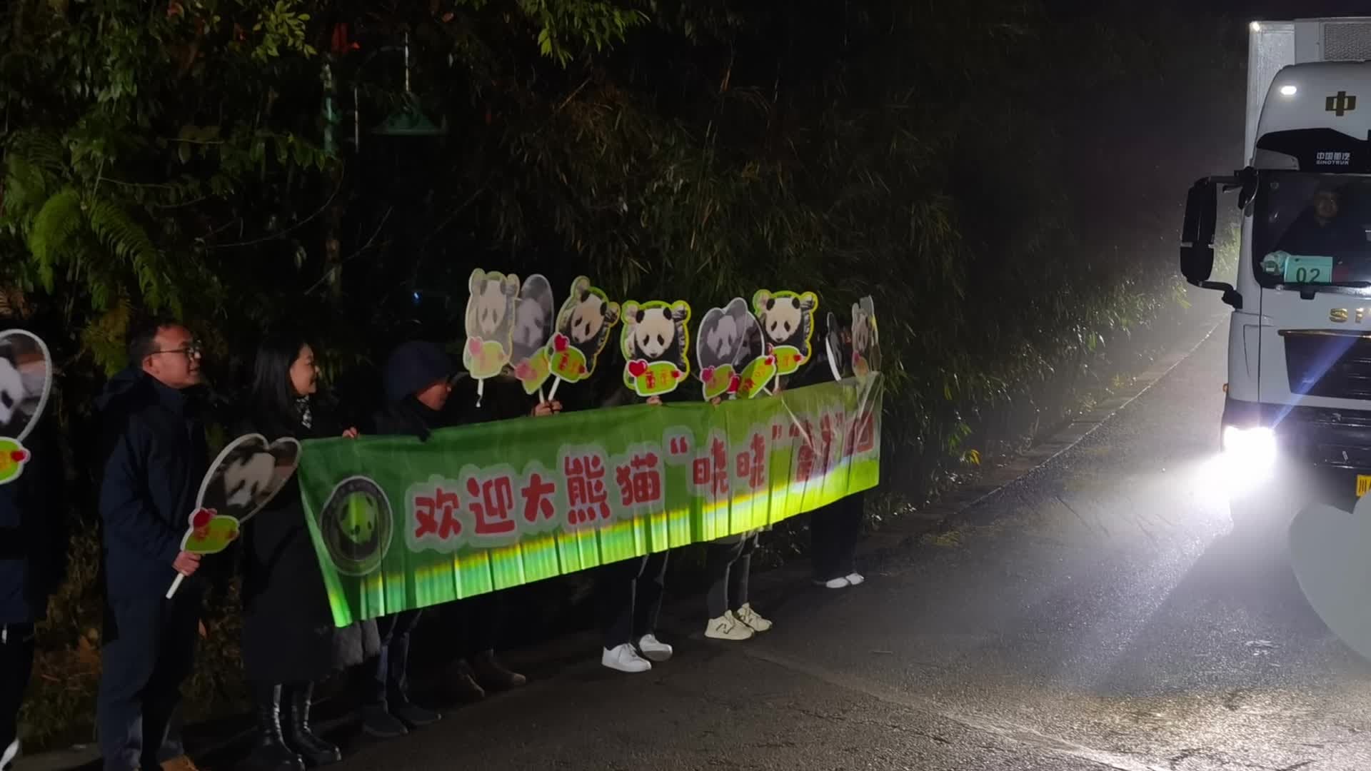 แพนด้ายักษ์คู่สุดท้ายในญี่ปุ่นกลับถึงจีน เริ่มปรับตัวอยู่บ้านหลังใหม่ในเสฉวน