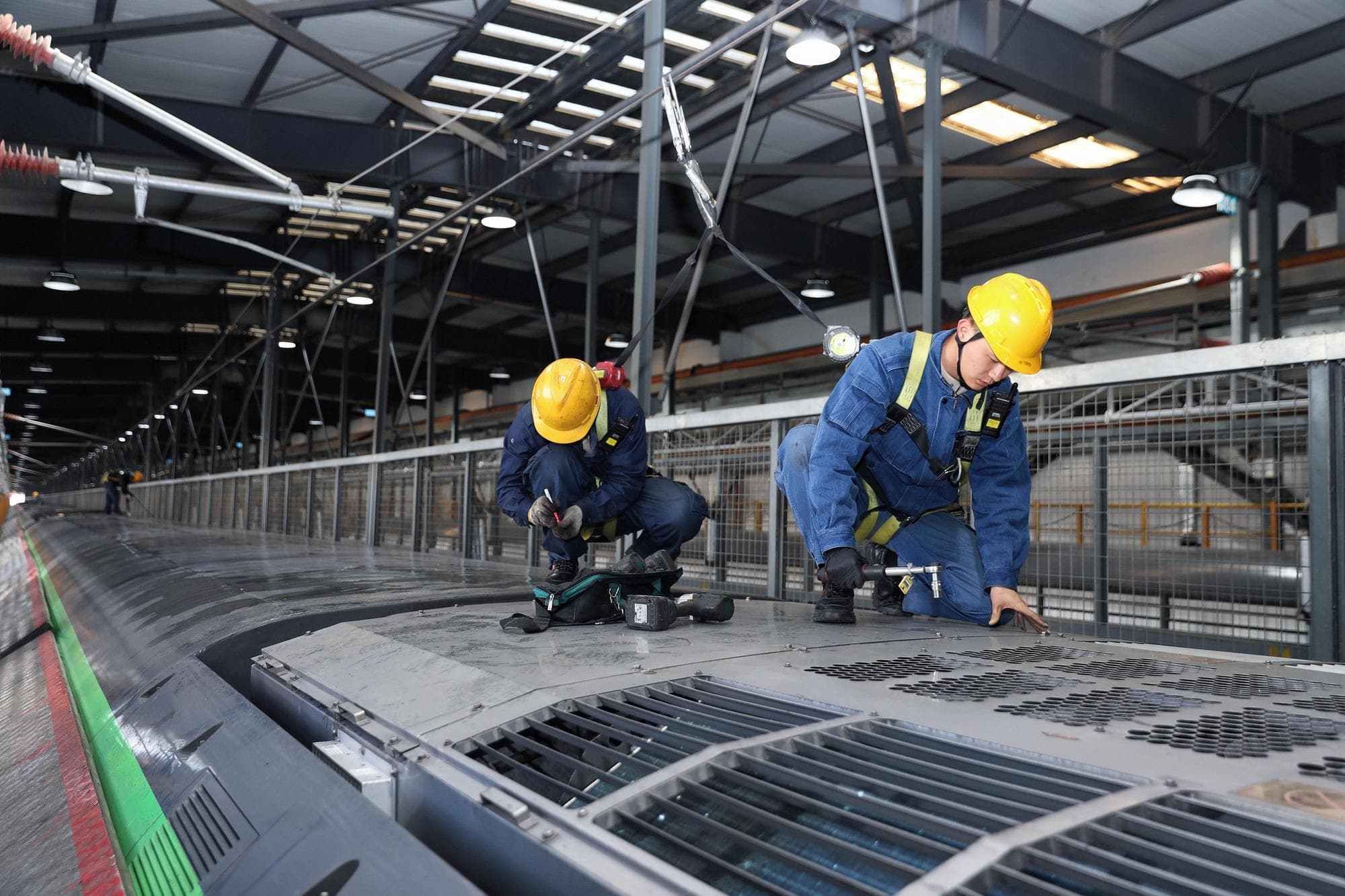 งานซ่อมบำรุงม้าเหล็ก เตรียมรับ 'ชุนอวิ้น' ประจำปี