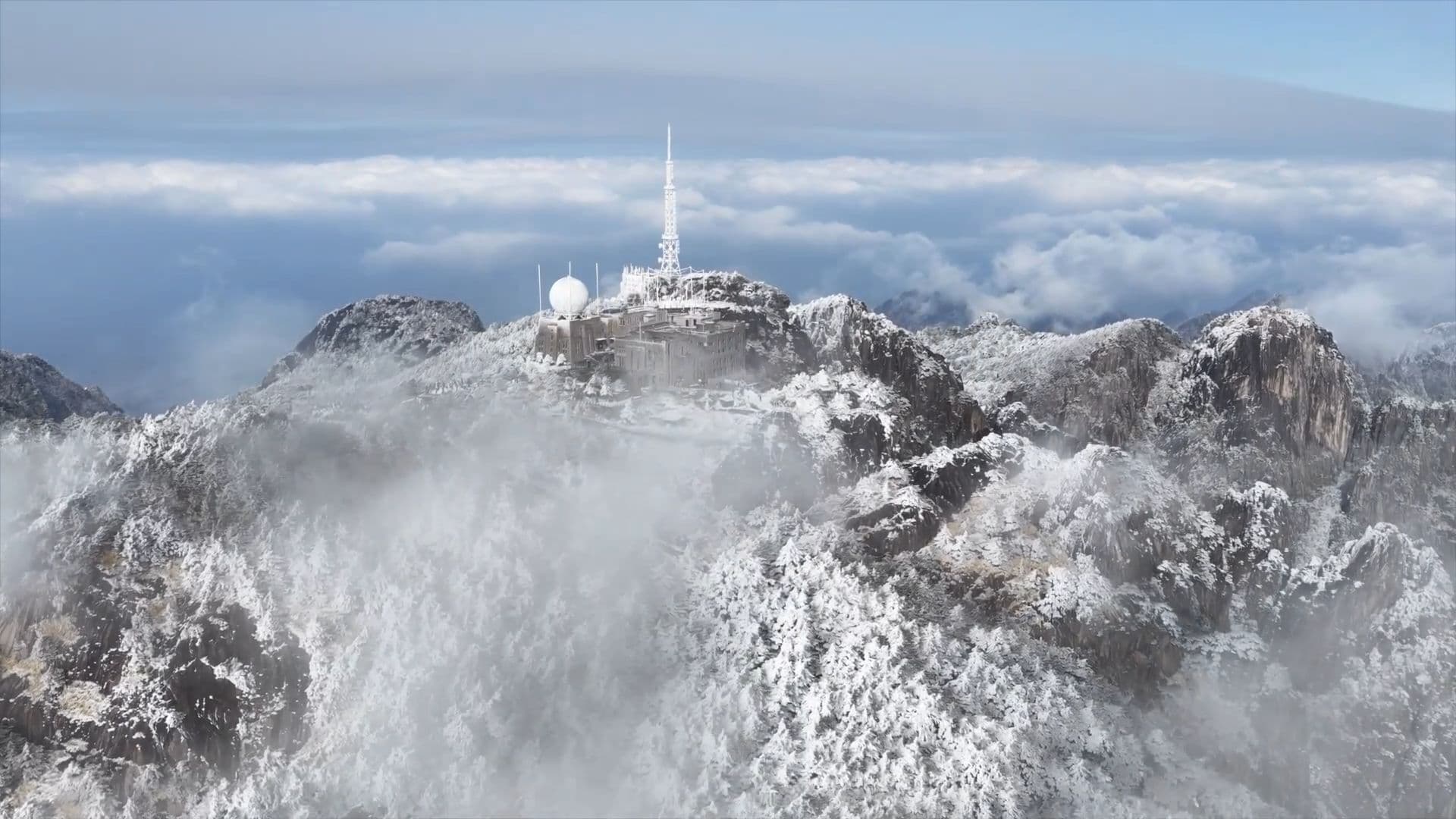 น้ำค้างแข็ง ทะเลหมอก เนรมิต 'ขุนเขาหวงซาน' งดงามดังแดนเทพนิยาย