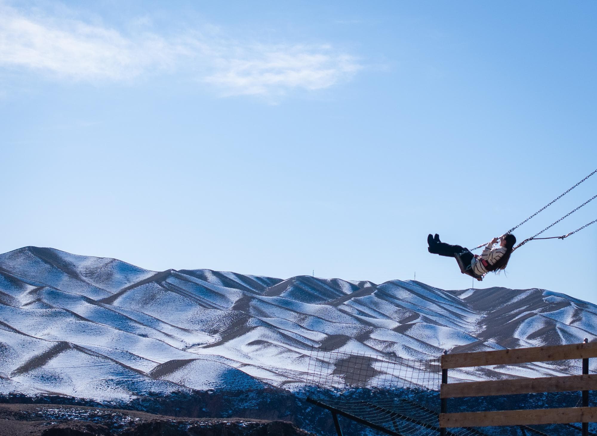 เหมันต์ฤดูในคาซัคสถาน หิมะขาวย้อมหุบเขาและทุ่งหญ้า