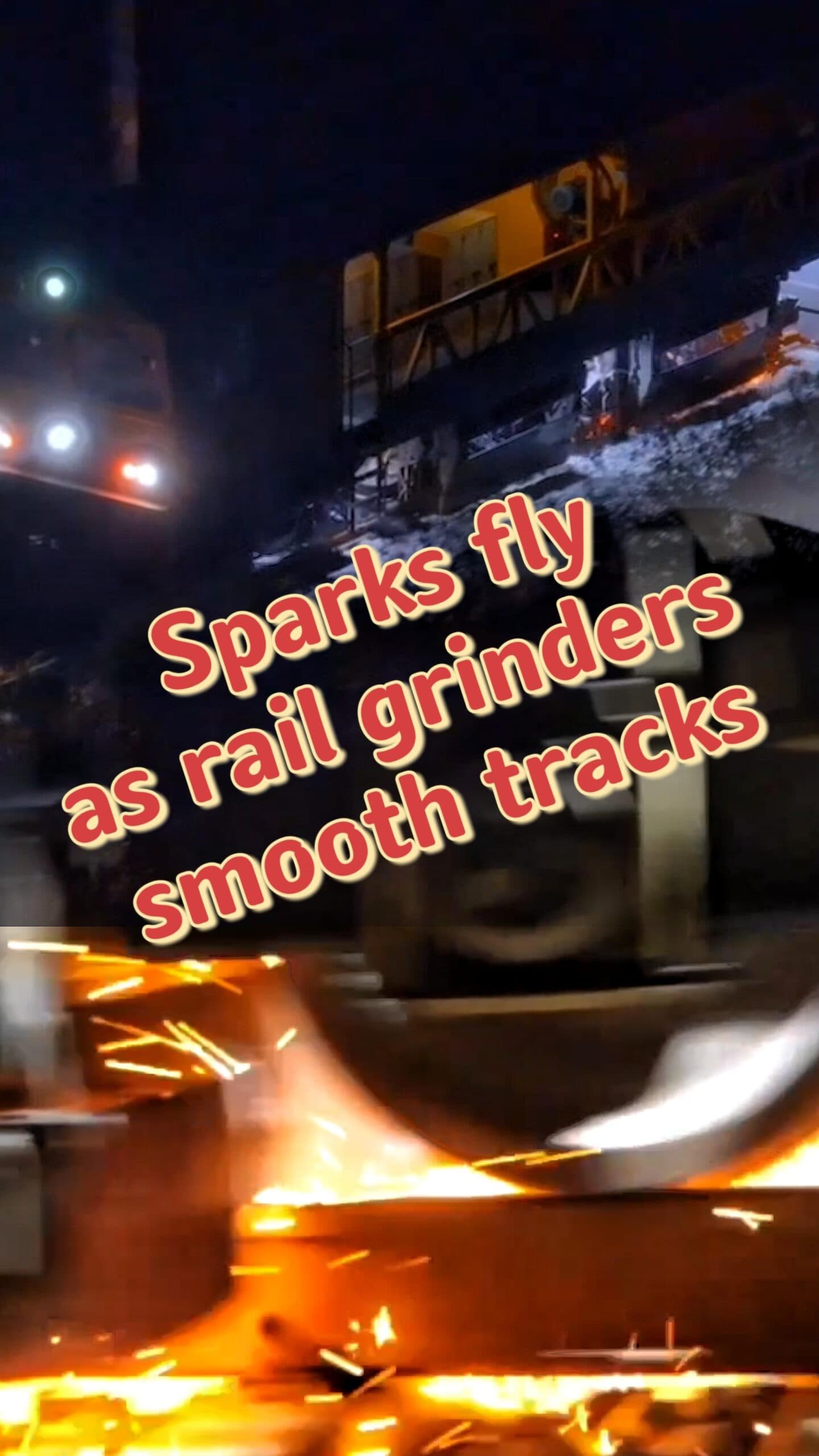 รถไฟเจียรรางในเจียงซีเร่งขัดผิวราง รับการเดินทางช่วงชุนอวิ้น